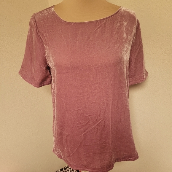 Sundance Tops - Sundance Lavender Velour Blouse